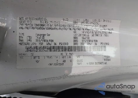 2015 Ford Focus Se z USA, uszkodzony, nr VIN 1FADP3F27FL202192